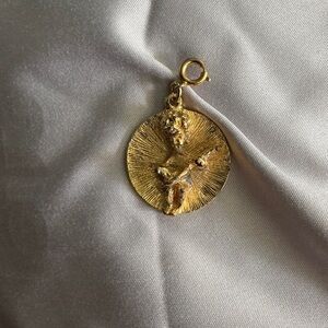 Sarah Coventry Gold-Tone Pendant Necklace
